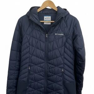 Columbia womens Heavenly Long Hybrid Jacket size Medium